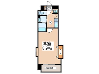 間取図 Luxe難波西Ⅱ