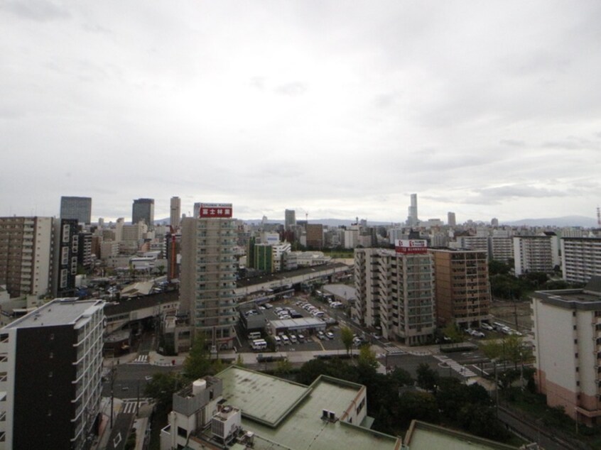 室内からの展望 Luxe難波西Ⅱ