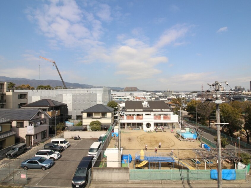 室内からの展望 エルマーナ香枦園