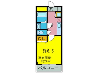 間取図 ルナア－クファ－スト