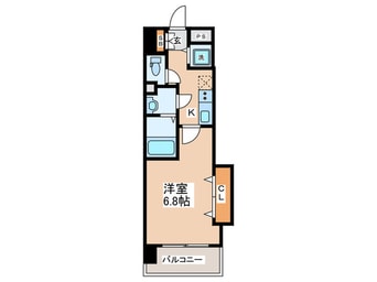 間取図 Luxe難波西Ⅲ