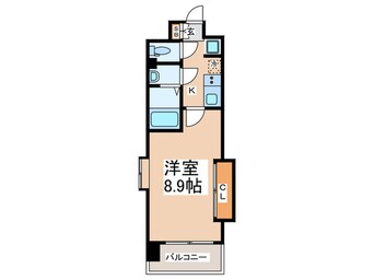 間取図 Luxe難波西Ⅲ