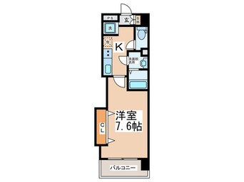 間取図 Luxe難波西Ⅲ