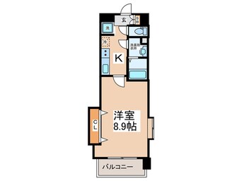 間取図 Luxe難波西Ⅲ
