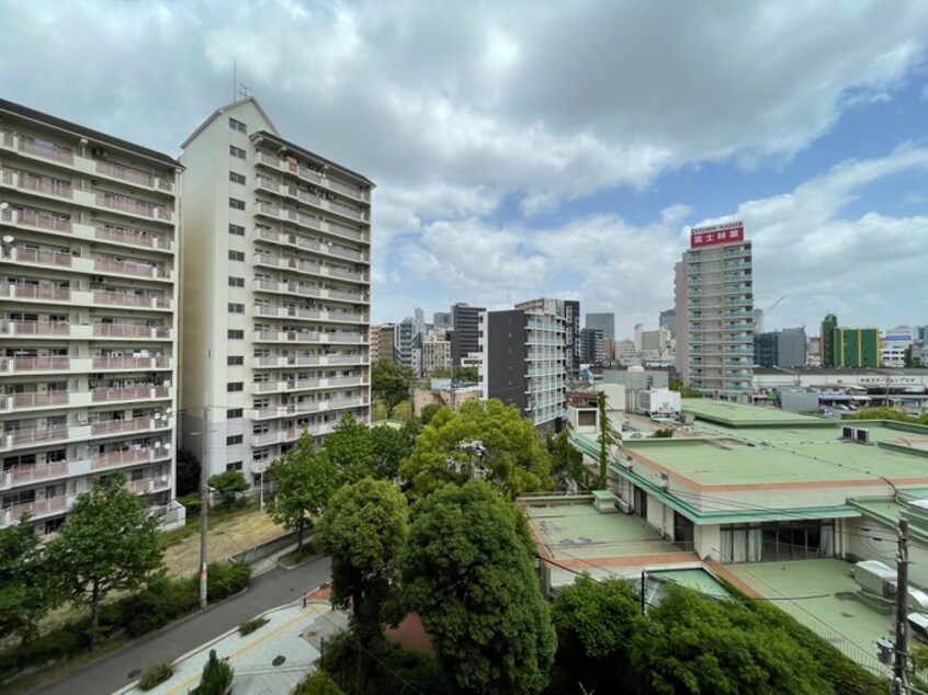 室内からの展望 Luxe難波西Ⅲ