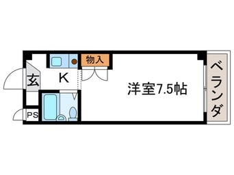 間取図 フォンテーヌ８１