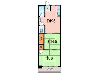 間取図 本南マンション