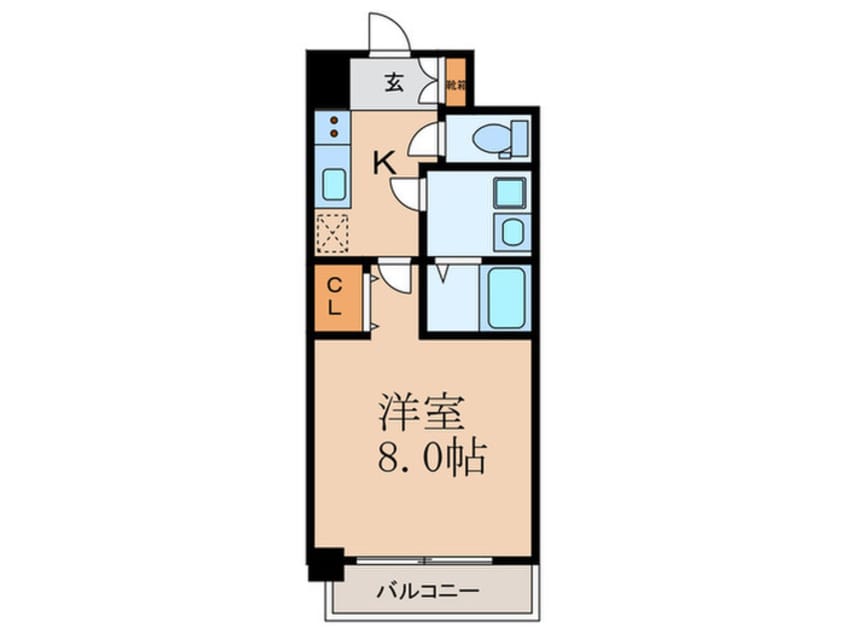 間取図 ＬＯＴＵＳ　ＧＡＲＤＥＮ