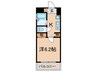 グランド－レ東須磨 1Kの間取り