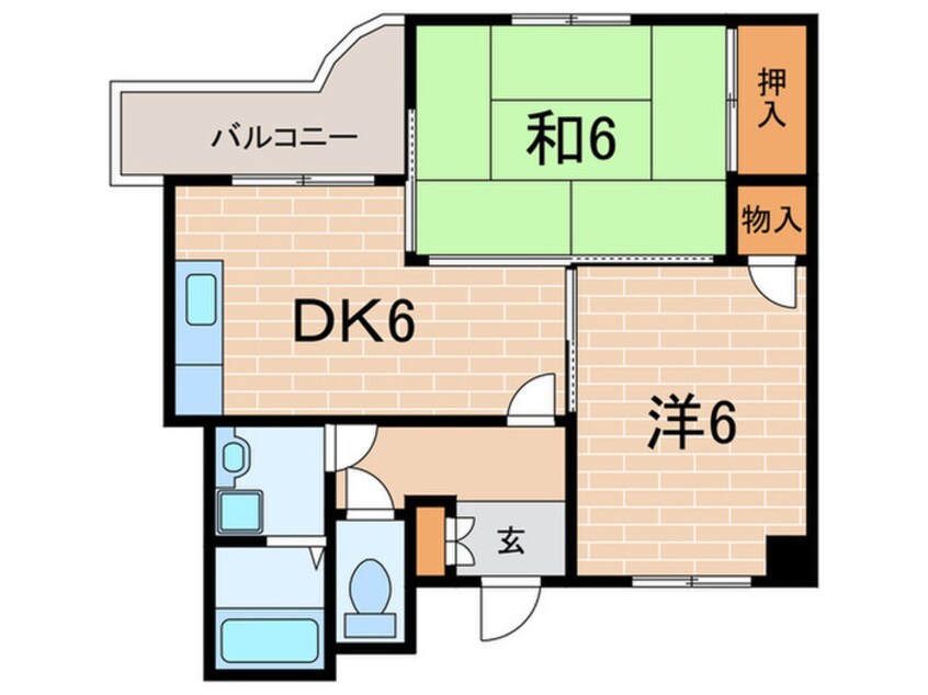 間取図 チャ－ルズ・ミッシェル