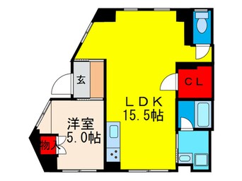 間取図 リーズハイツ