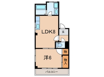 間取図 エトワール王子