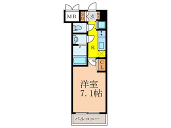 間取図 スプランディッド新大阪Ⅴ