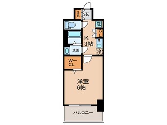間取図 Metrosa京町堀