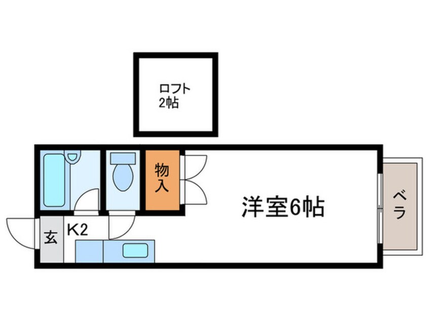 間取図 メゾネットＫⅠ