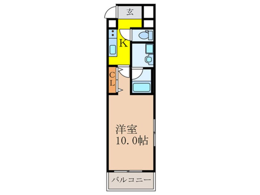 間取図 アネシス新大阪