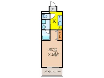 間取図 アネシス新大阪