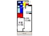 FIELD PALACE 森ノ宮 1LDKの間取り