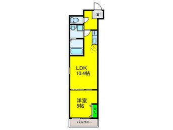 間取図 フジパレス高石駅北Ⅱ番館