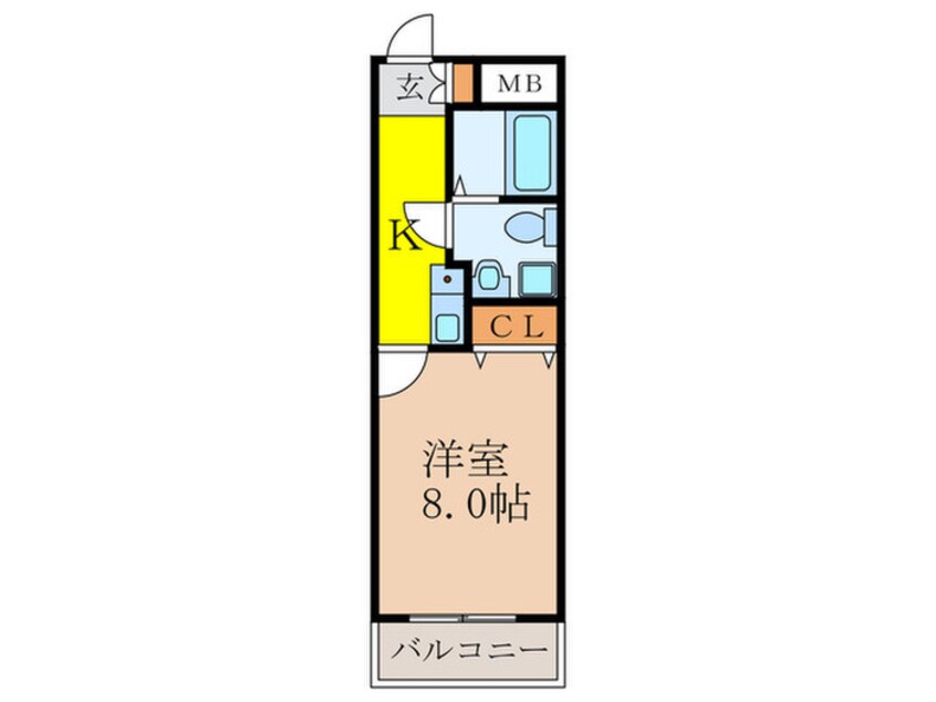 間取図 第２クリスタルハイム新大阪