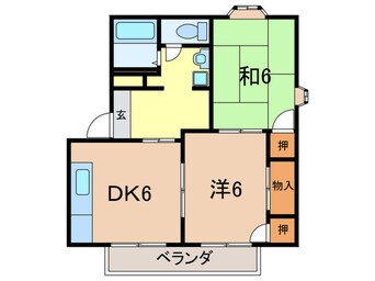 間取図 ビアンディール２