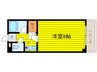 モリビル京橋 1Kの間取り