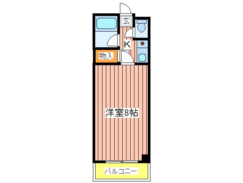 間取図 モリビル京橋