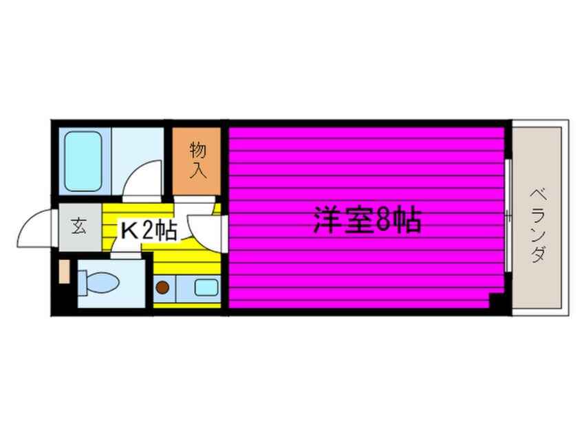 間取図 モリビル京橋