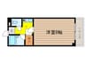 モリビル京橋 1Rの間取り