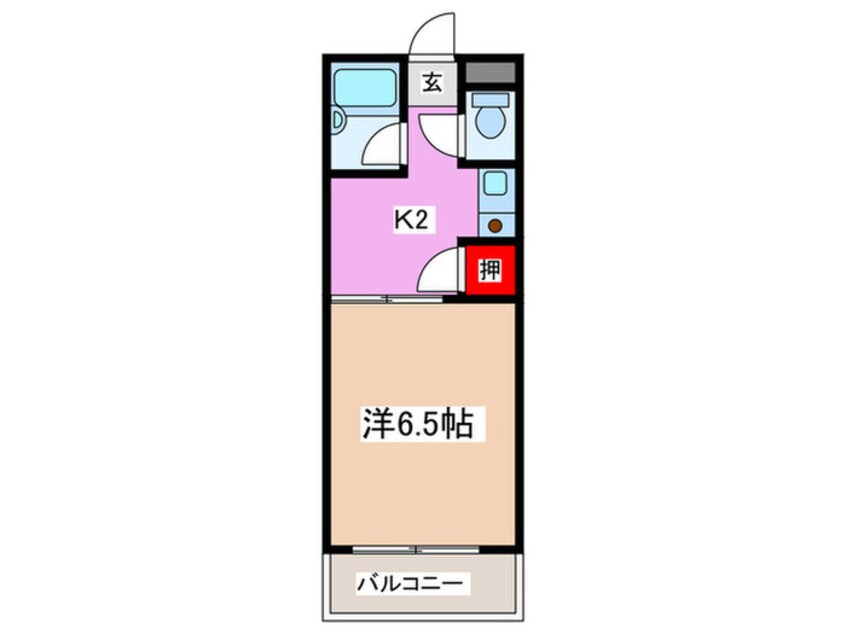 間取図 モリビル京橋