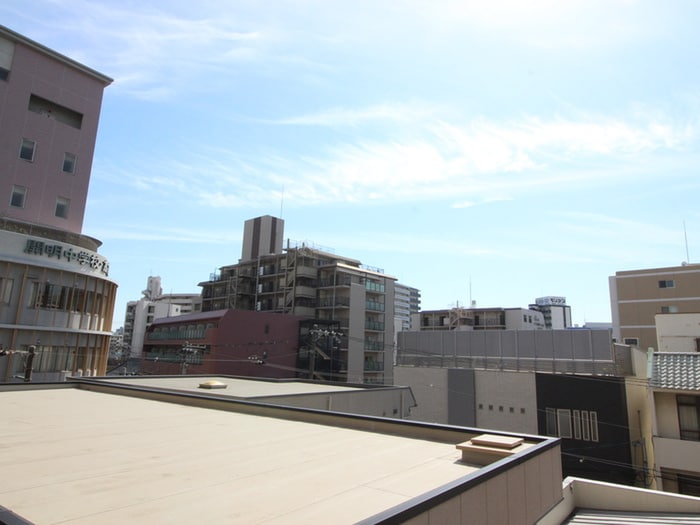 室内からの展望 モリビル京橋