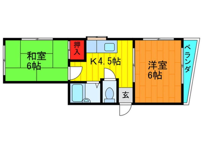 間取図 シ－ガルマンション