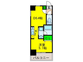 間取図 Ｄクレンツ平野