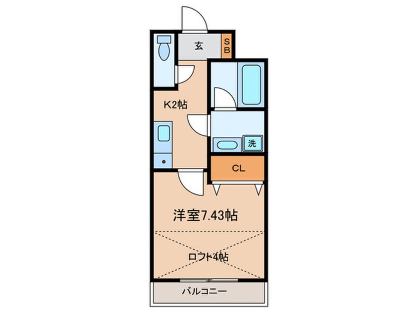 間取図 ワイアール東山