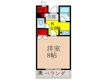 間取図 サニ－グレ－ス１１４