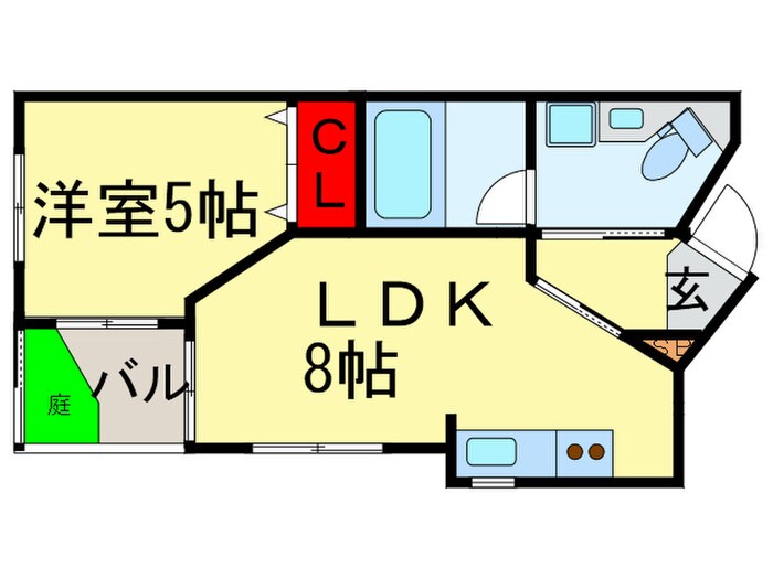 間取り図 稲荷新風庵