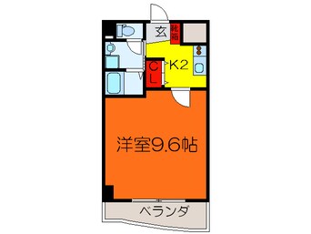 間取図 ディオーネ・ジエータ長堂