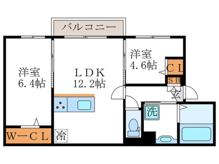 間取図 仮）アニエス