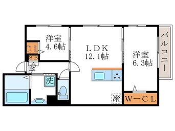 間取図 仮）アニエス