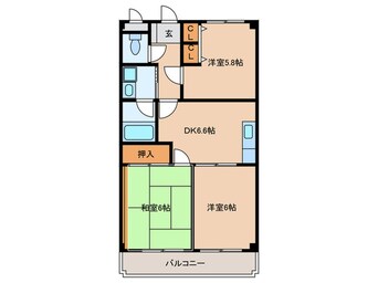 間取図 レイール泉南