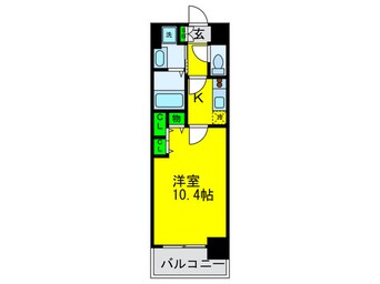 間取図 ア－バネックス梅田東