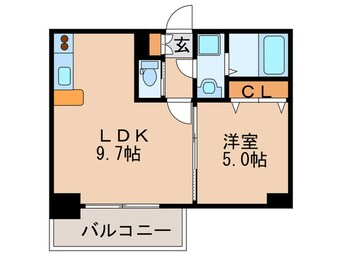 間取図 ア－バネックス梅田東