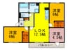 フルリ－ル 3LDKの間取り