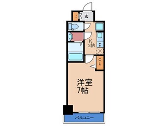 間取図 サムティ福島ＰＯＲＴＡ(510)