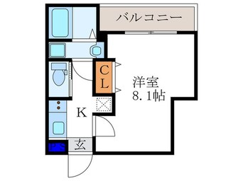 間取図 ＡｓａｎｔｅＡＰＭ