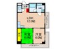 エルベ楠葉コ－ト 2LDKの間取り
