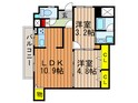 エルベ楠葉コ－トの間取図