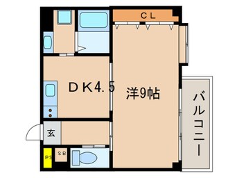 間取図 サンテラス中川