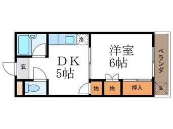 間取図 ハピネス中埜