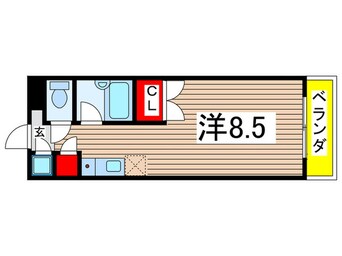 間取図 アロマヒル瀬川